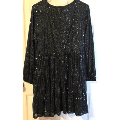 NWT Cable & Gauge Green Sequin Top Long Sleeve Size XL - Thumbnail 5