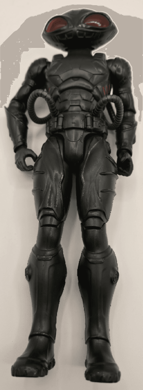 DC Aquaman True Moves Black Manta 12" Action Figure - Loose - No Backpack (2018) - Thumbnail 4
