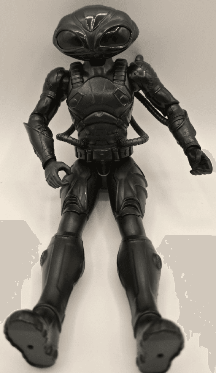 DC Aquaman True Moves Black Manta 12" Action Figure - Loose - No Backpack (2018) - Thumbnail 2