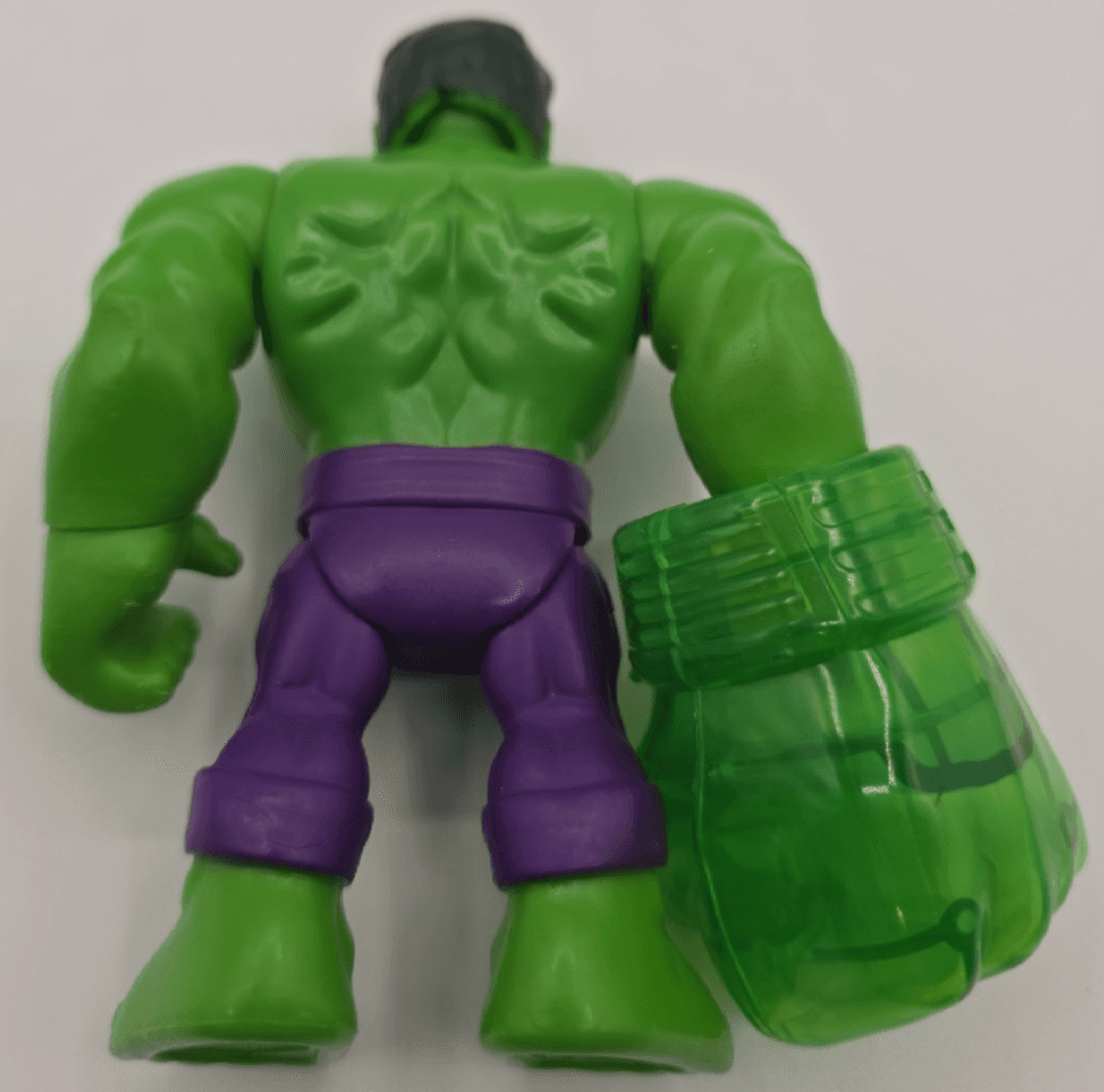 Hasbro Marvel Super Hero Adventures Hulk Action Figure 2018 5" W/Big Green Fist - Thumbnail 3