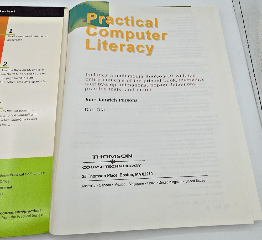 Practical Computer Literacy By June Jamrich Parsons (2004) - Thumbnail 5