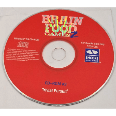Brain Food Games 2 - Complete Set - Vintage PC CD-ROM Windows 95 Games - Thumbnail 3