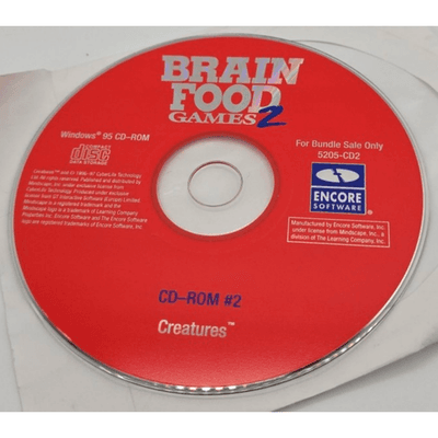Brain Food Games 2 - Complete Set - Vintage PC CD-ROM Windows 95 Games - Thumbnail 4