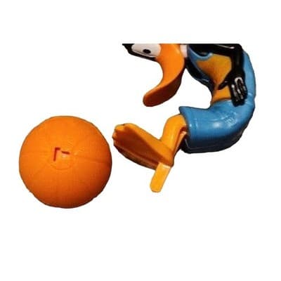 Collectible! McDonald's Toy Daffy Duck Space Jam Basketball Figure with Ball - Thumbnail 3
