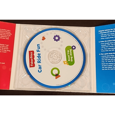 Kids Car Ride Fun CD Various Artists Fisher-Price Road Trip Sing-Along 2013 - Thumbnail 4