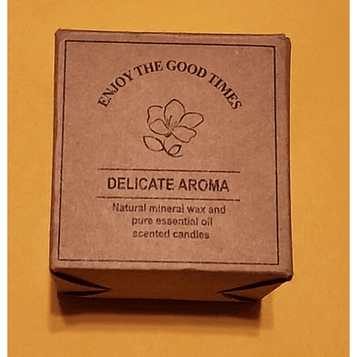 NEW Enjoy the Good Times Soy Wax Lavender Scented Humorous Quote Candle - Thumbnail 3