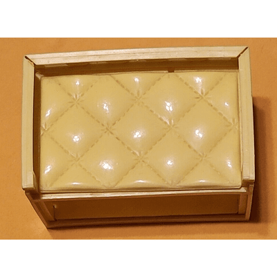 Vintage Hasbro Yellow Dollhouse Toy Crib 3.5" Baby Doll Furniture 1989 - Thumbnail 7