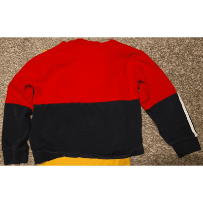 Adidas Hoodie Pullover Youth Medium Two Tone Red/Black Athletic Athleisure - Thumbnail 6