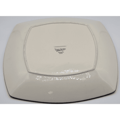 Pfaltzgraff Patio Garden Large 16" Stoneware Tray / Platter (2 Small Chips) - Thumbnail 2