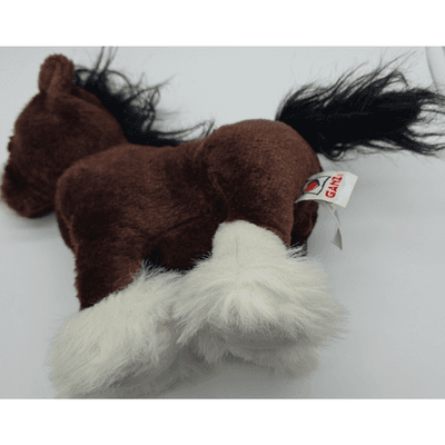 Ganz Toy Plush Brown and White Horse Stuffed Animal 9 Inches Webkinz Lil'Kinz - Thumbnail 3