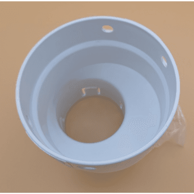 FDM Gutter 3 in. Corrugated to 4 in. PVC Offset Coupler HDPE Connector - NEW - Thumbnail 3