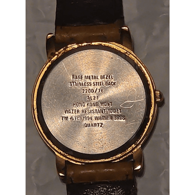 1994 Armitron Women's Watch Tweety Bird Warner Brothers Gold Analog Works - Thumbnail 4