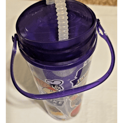 Kennywood Reusable 2023 Souvenir Cup With Straw Log Jammer Pippin Steel Whirley - Thumbnail 3