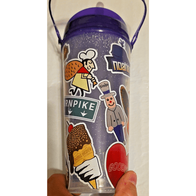 Kennywood Reusable 2023 Souvenir Cup With Straw Log Jammer Pippin Steel Whirley - Thumbnail 8