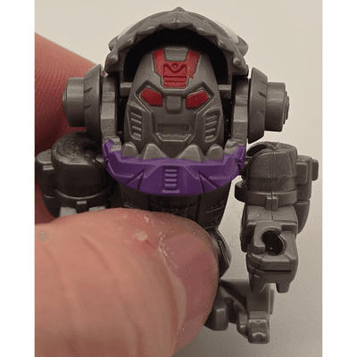 Transformers - Gnaw the Sharkticon Action Figure - Gray/Orange/Red - Used - Thumbnail 3