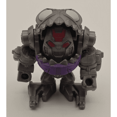 Transformers - Gnaw the Sharkticon Action Figure - Gray/Purple/Green - Used - Thumbnail 2