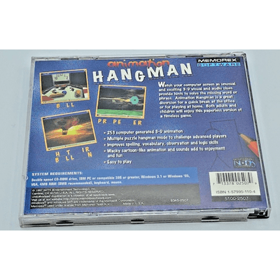 Animation Hangman PC CD-ROM for Windows 95 (1997) - Thumbnail 2