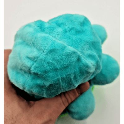 Tee Turtle 4” Green and Teal Blue Reversible Octopus Stuffed Animal Plush - Thumbnail 4