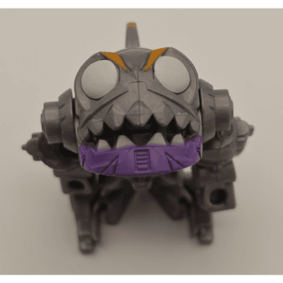 Transformers - Gnaw the Sharkticon Action Figure - Gray/Orange/Red - Used - Thumbnail 2