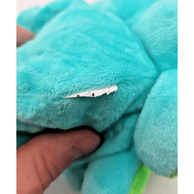 Tee Turtle 4” Green and Teal Blue Reversible Octopus Stuffed Animal Plush - Thumbnail 5