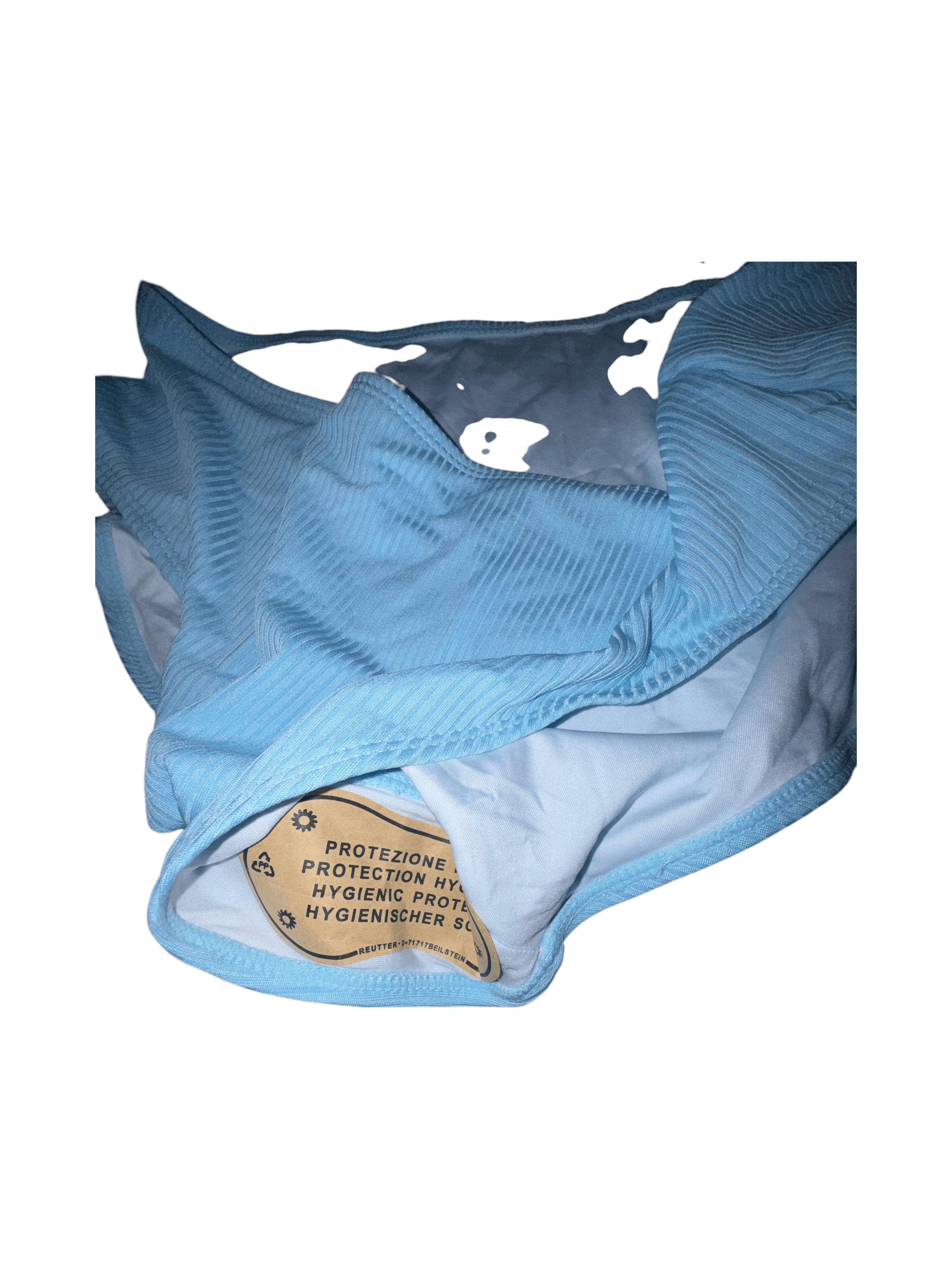 XL NWT Blue Eomenie Bikini Set Women's Swimwear - Thumbnail 2