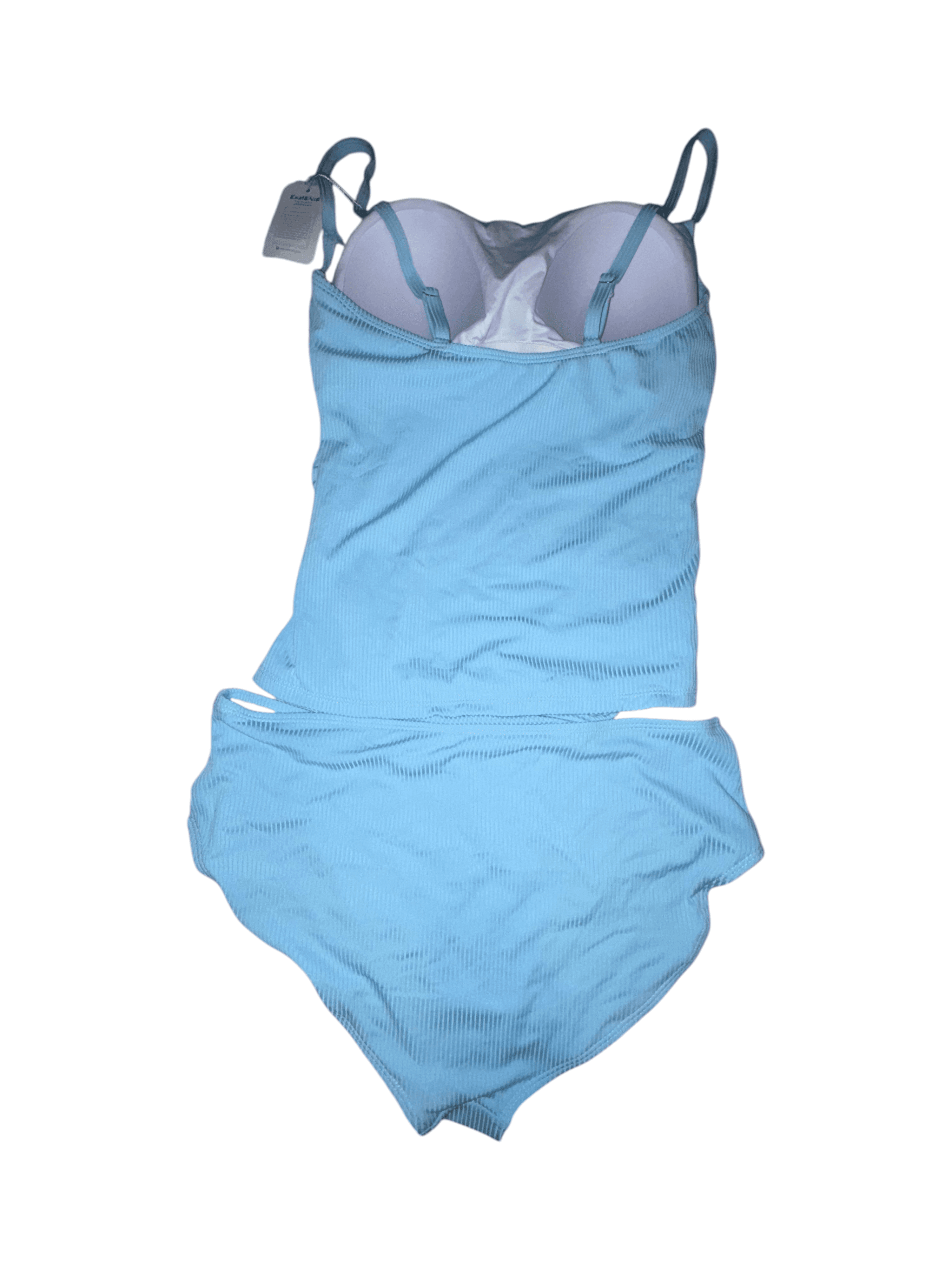 XL NWT Blue Eomenie Bikini Set Women's Swimwear - Thumbnail 6