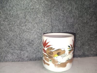 Set Of 12 Chinese Zodiac Tea Bowls 11 Unique Designs Including Two Roosters - Thumbnail 7