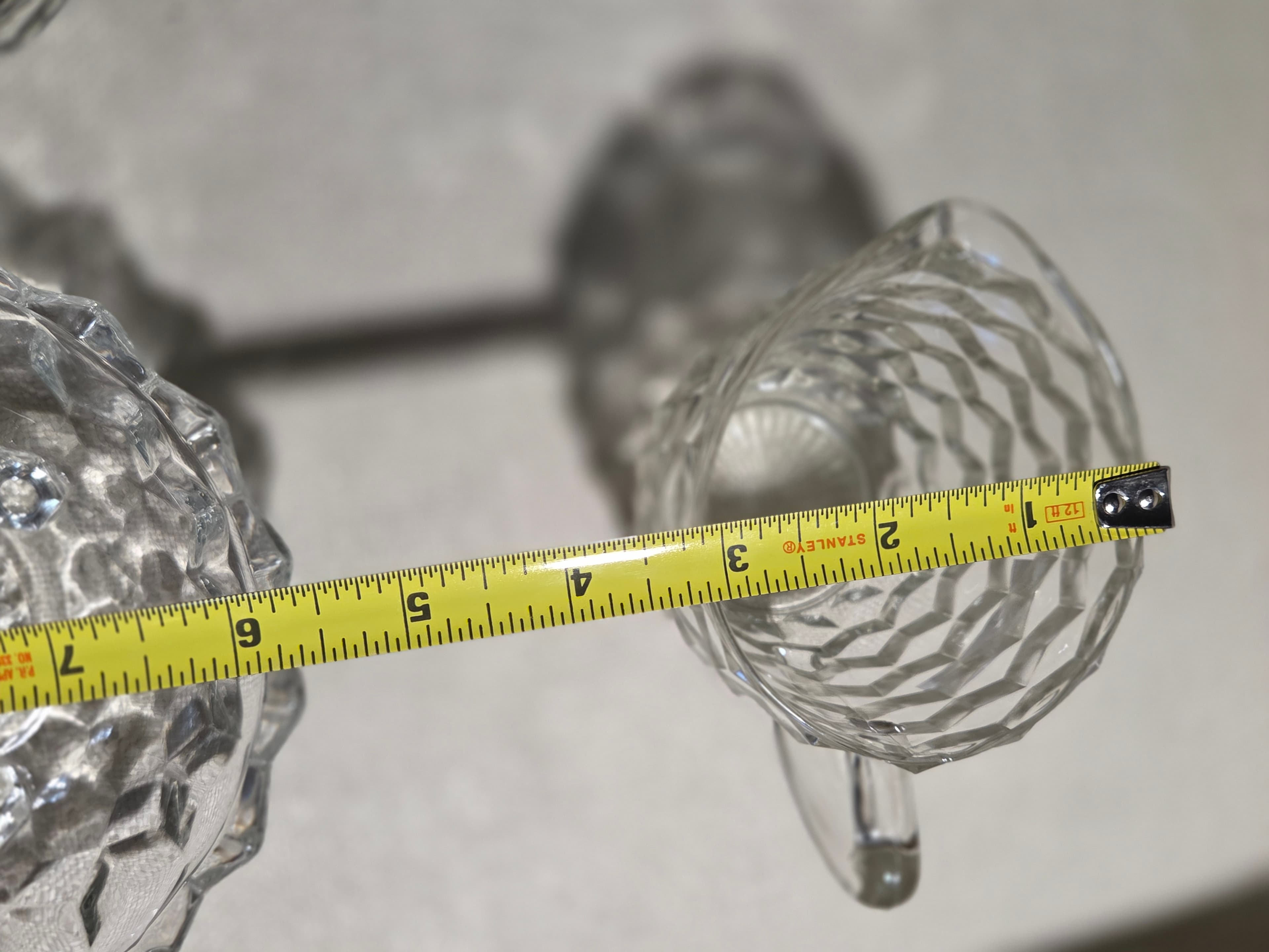 Vintage Fostoria American Clear Glass Serving Set 5 Piece - Thumbnail 6