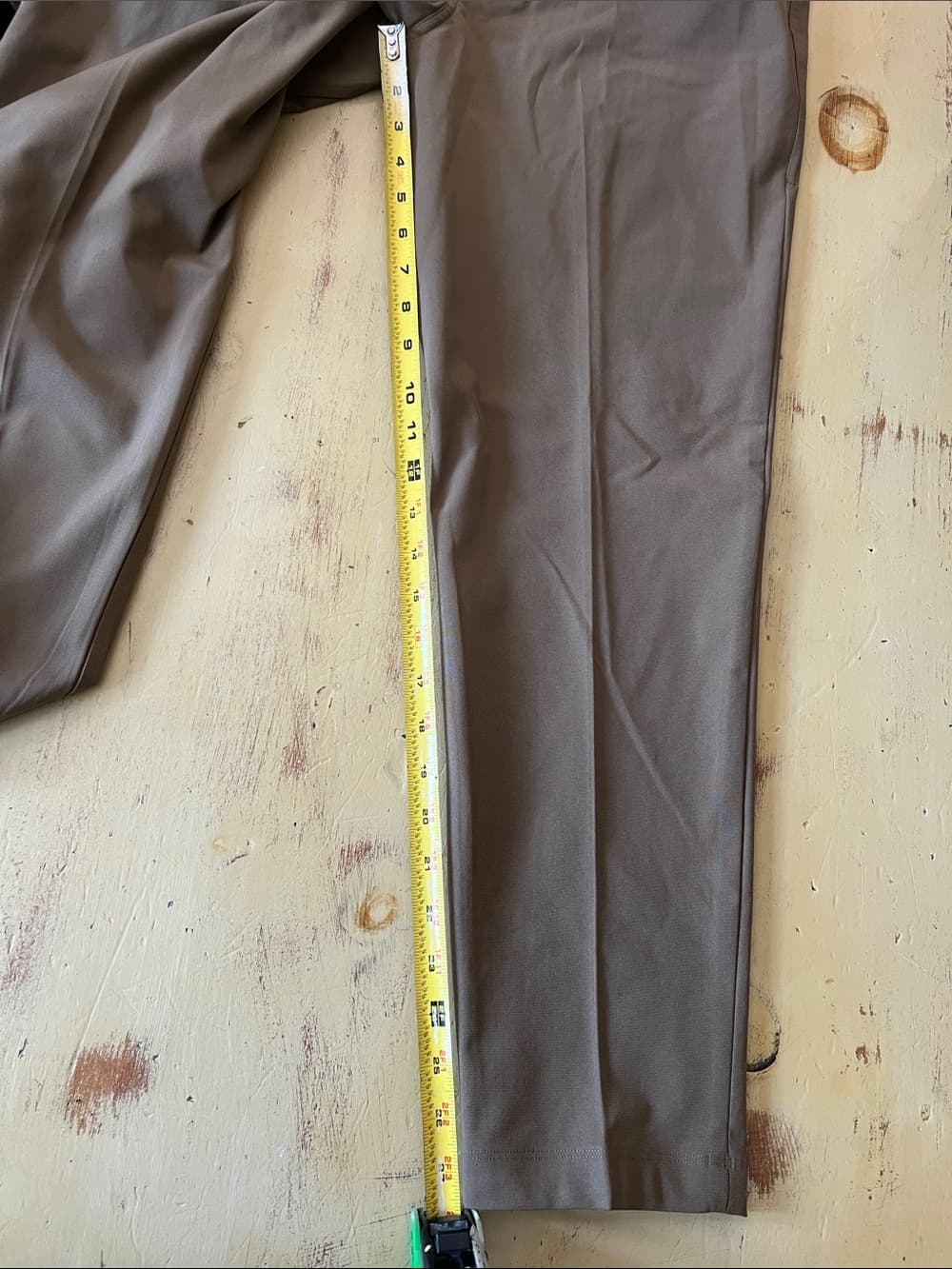 Lululemon ABC Pant Classic-Fit Warpstreme Size 33 Olive - Thumbnail 6
