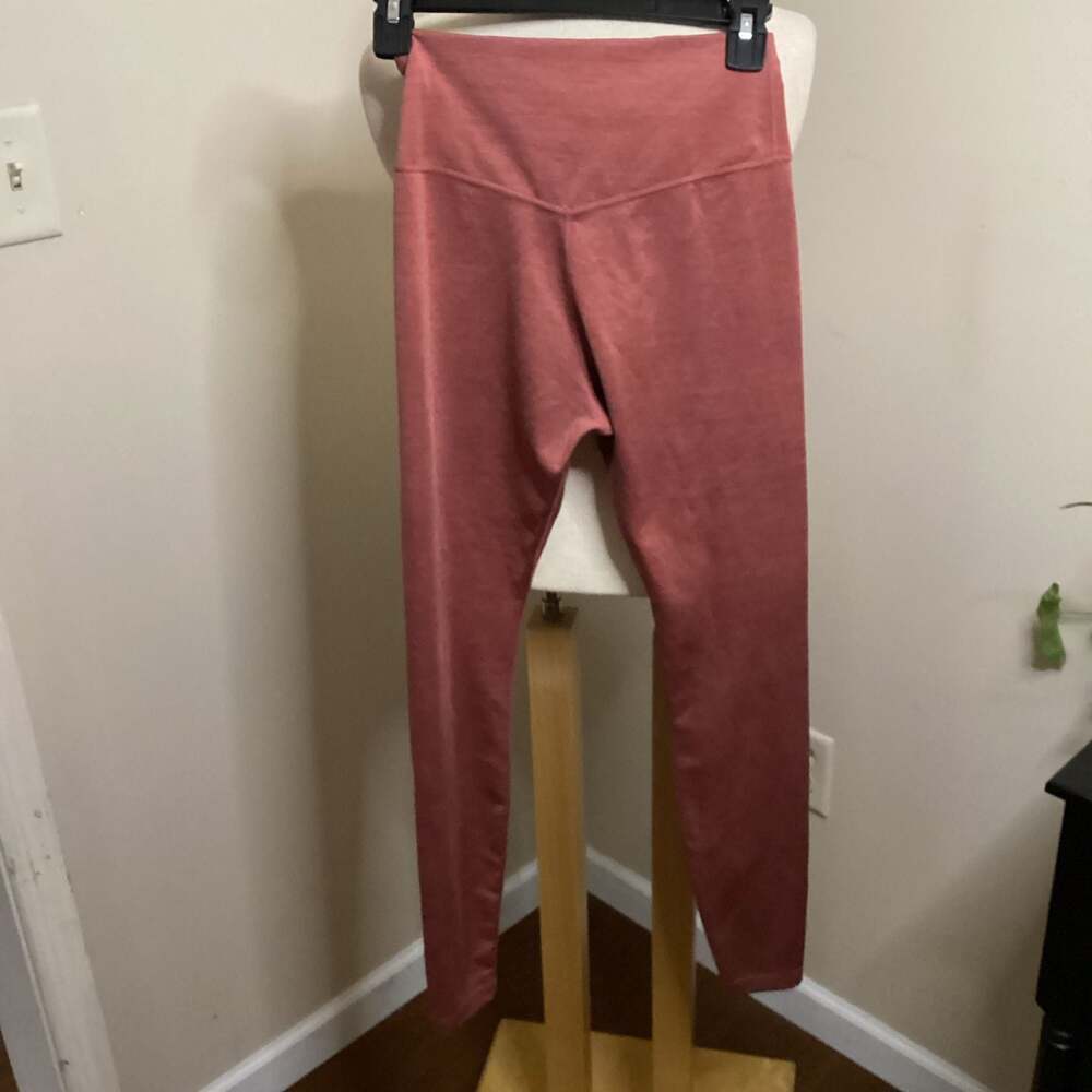 Nike Dri-FIT One Women's Mid-Rise Training Leggings Rose Heather - Thumbnail 2