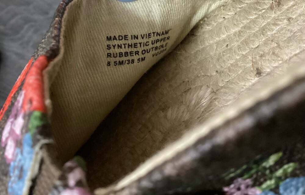 Michael Kors Kendrick Floral Logo Espadrille Flats Size 8.5M - Thumbnail 2