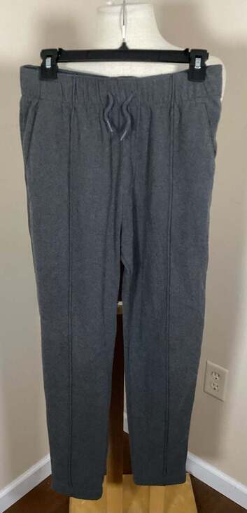 Abercrombie Kids Grey Pintuck Jogger Sweatpants Size 15/16 - Thumbnail 5