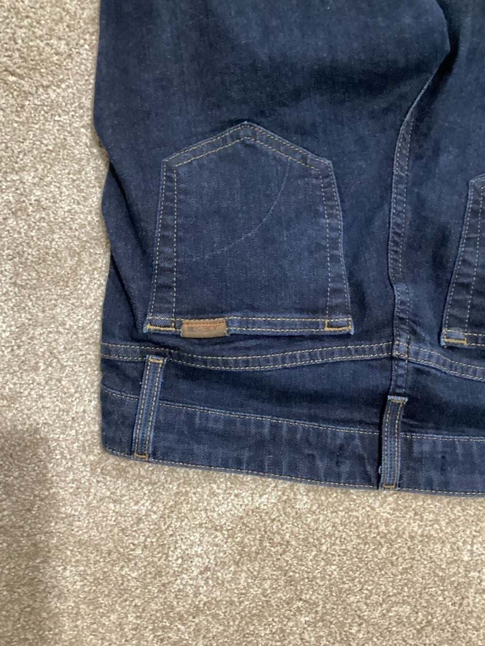 Joe's Jeans Women's W 28 Mid Rise Skinny Dark Wash Denim Jeans - Thumbnail 3