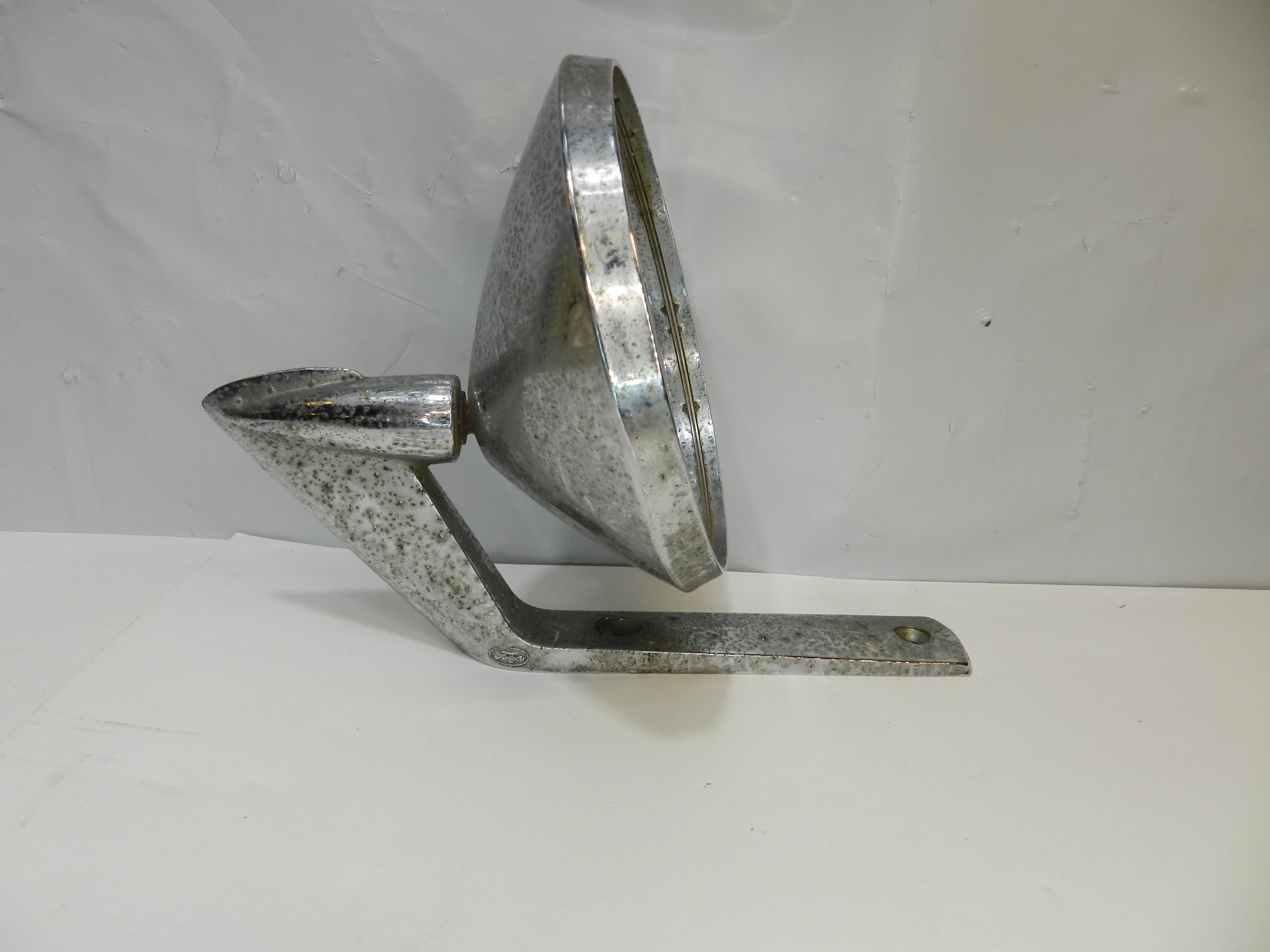 VTG Ford Motor Company FoMoCo Chrome SideView Door Mirror COAB-17743-A   (O63J) - Thumbnail 6