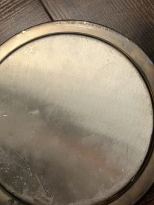 Vintage 8” Tiffany & Co 925 Sterling Silver Plate 9.7oz Rare Engraved - Thumbnail 2