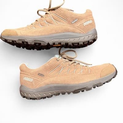 Asolo Gore-Tex Suede Leather Low Top Hiking Shoes Womens 7.5 Brown - Thumbnail 3