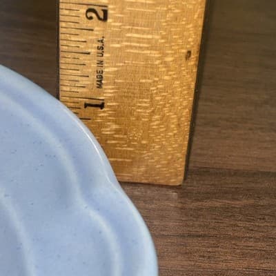 Pfaltzgraff Gazebo 7.5” Blue Dessert Plate Vintage Dinnerware Replacement - Thumbnail 7