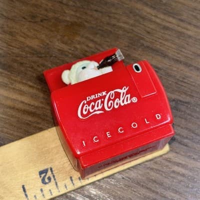 Vtg 1993 Enesco "Now You See It" Cool Yule Coca Cola Coke Pop Up Ornament - Thumbnail 11