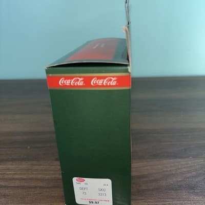 VINTAGE COCA-COLA FIGURINE "THE LUNCH BOX" TOWN SQUARE COLLECTION #64335 # - Thumbnail 7