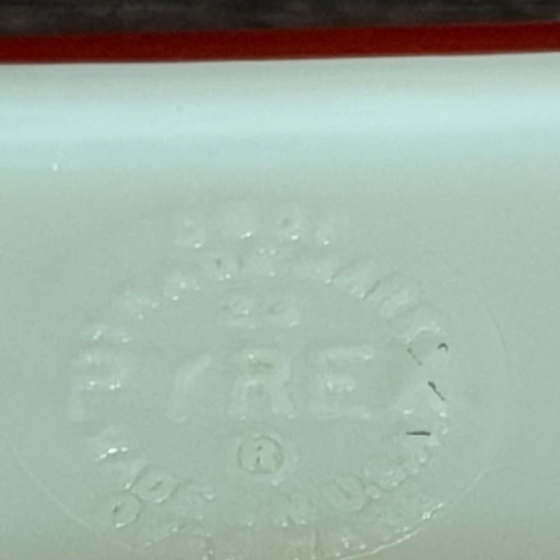 Vintage Pyrex 501 Primary Red Refrigerator Dish 1.5 Cup - Thumbnail 10