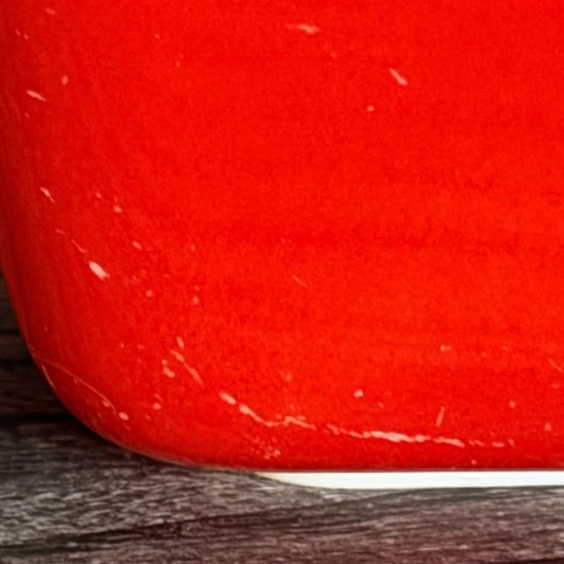 Vintage Pyrex 501 Primary Red Refrigerator Dish 1.5 Cup - Thumbnail 2