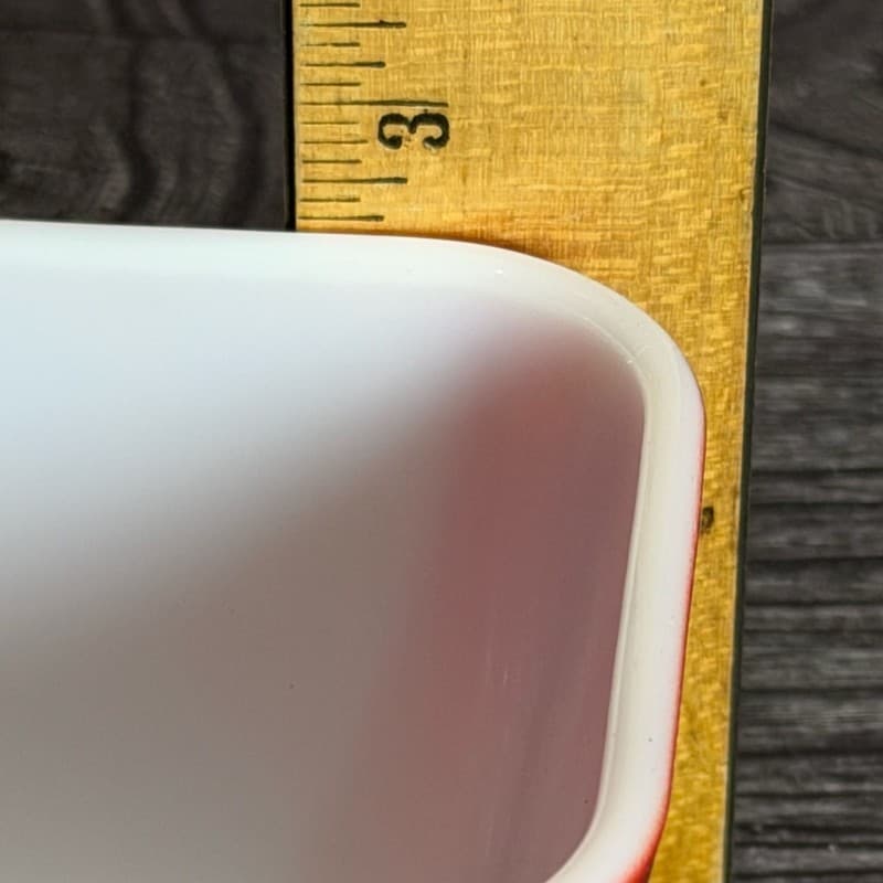 Vintage Pyrex 501 Primary Red Refrigerator Dish 1.5 Cup - Thumbnail 12