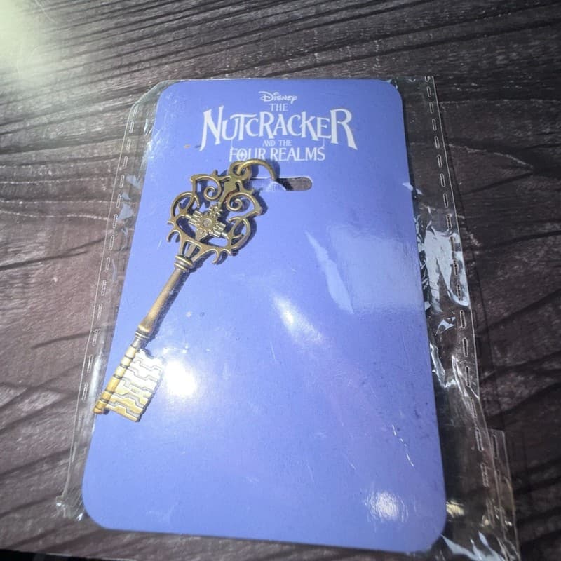 AMC Stubs Exclusive Disney The Nutcracker and the Four Realms Key Charm & Ribbon