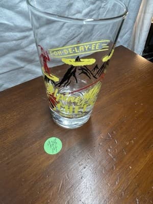 Vintage Marcrest Swiss Alpine Cheese advertising Drinking Glasses MCM 8oz Single - Thumbnail 6
