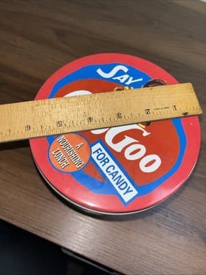 Vintage Goo Goo for Candy Tin Standard Candy Co Nashville, TN Clusters Lunch - Thumbnail 13