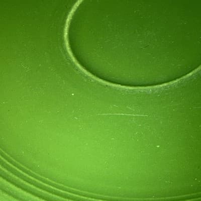 Fiesta Saucers 6" By Homer Laughlin Retired USA Lot of 4 Lime Green Teal Blue - Thumbnail 9