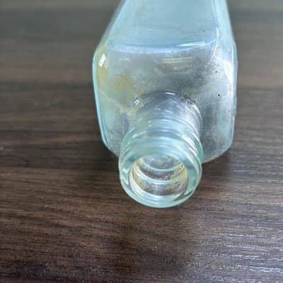 Antique Apothecary Medicine Bottle Knorr's Genuine Hien Fong Essence Fraud Paper - Thumbnail 8
