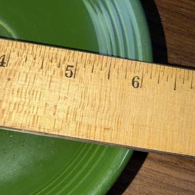 Fiesta Saucers 6" By Homer Laughlin Retired USA Lot of 4 Lime Green Teal Blue - Thumbnail 20