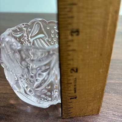 Mikasa Germany Crystal Christmas Tree Tea Light Votive Candle Holder Vase 2.75" - Thumbnail 10