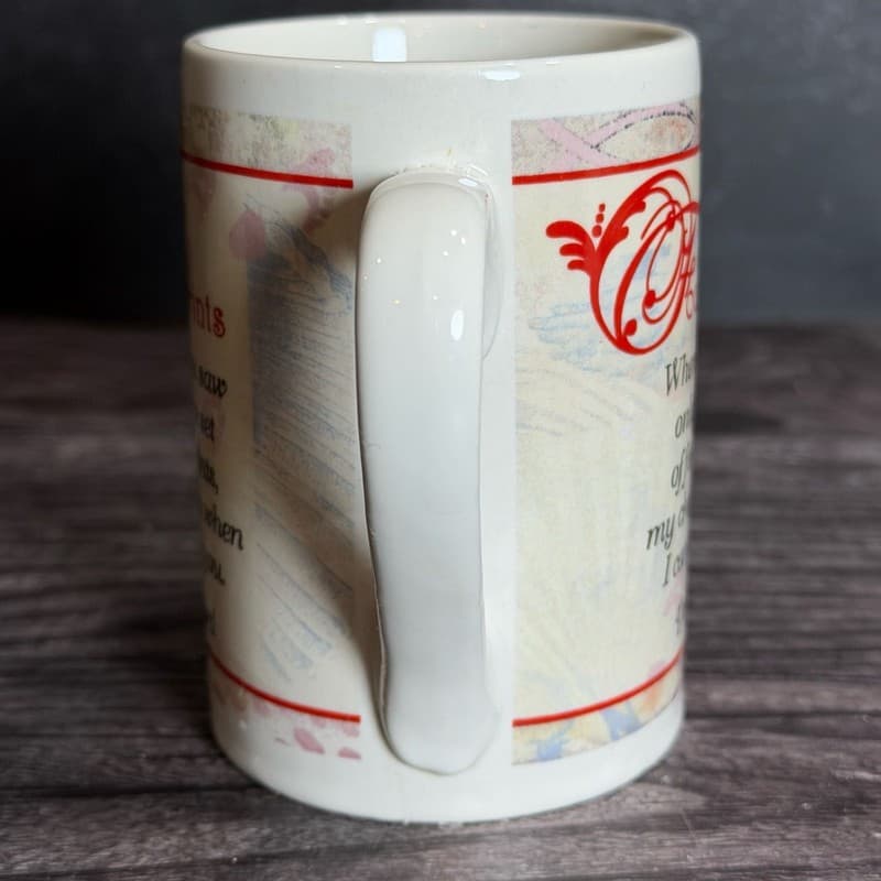 Bay Island Inc. Footprints in the Sand Religious Poem Coffee Mug 4-Inch - Thumbnail 4